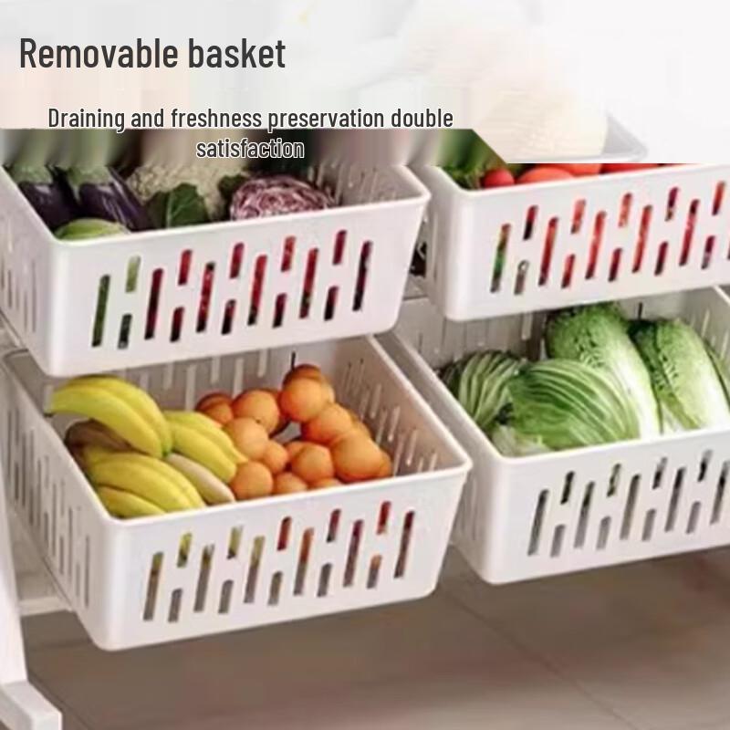 Multi-Layer Kitchen Rolling Storage Cart