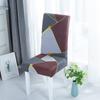 Chair Cover Universal Dining Table Chair Cover Household Banquet Chair Cover Elastic Back Chair Cover Color Matching Chair Cover