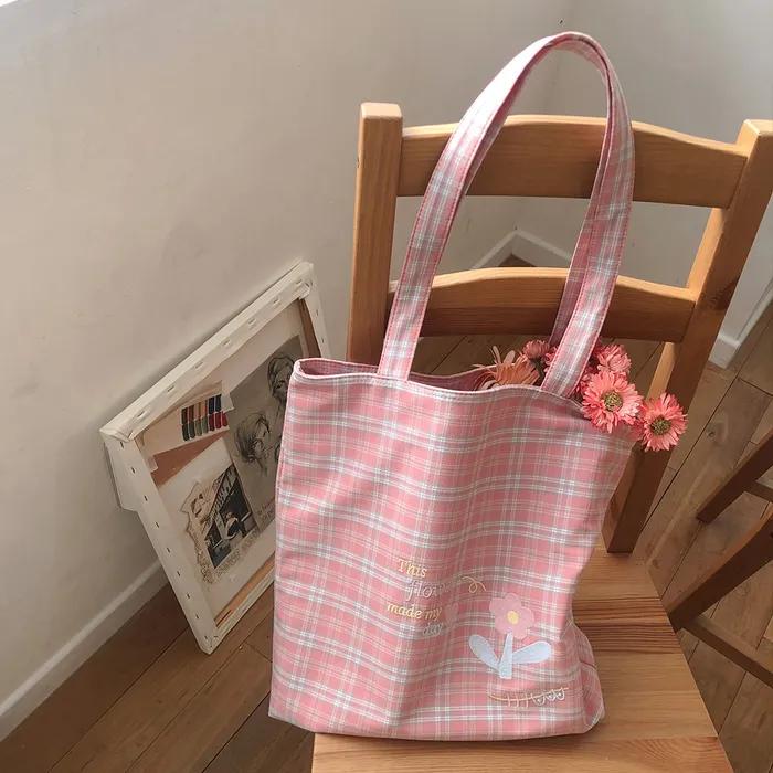 Everyday fabric bag_This flower made my day