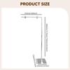 Poster Stand Adjustable Height for Table Sturdy Retractable Movable Clips Multipurpose Banner Holder Sign Holder Sign Stand