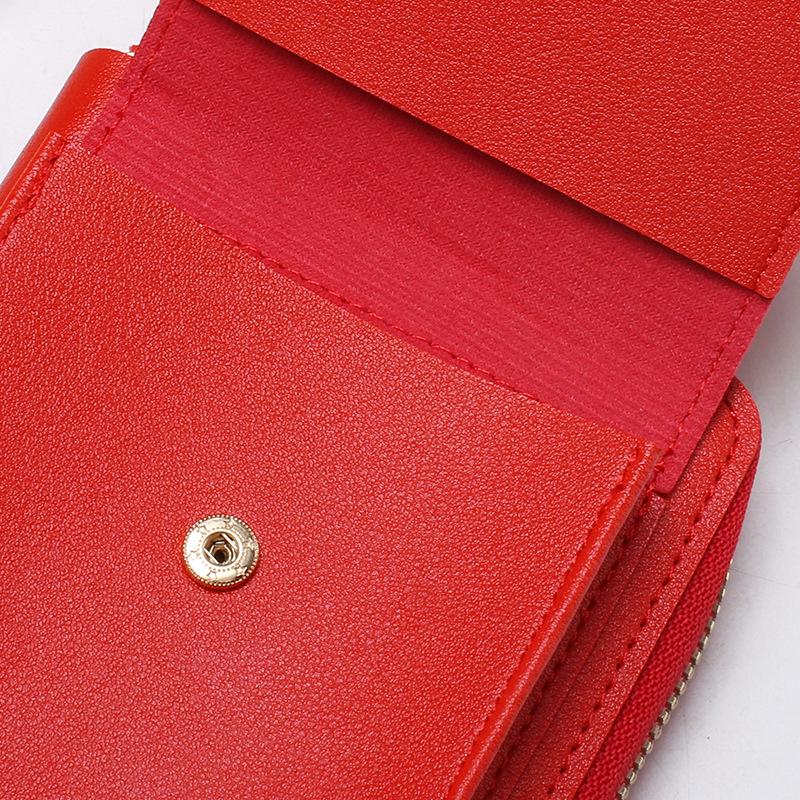 Korean Style Women's Crossbody Mini Phone Bag with Buckle