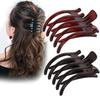 Plastic Hair Clip for Women Hair Styling Five Teeth Hair Comb Large Hair Clamp Hairpin Hair Accessories for Secure Hold and Easy Use