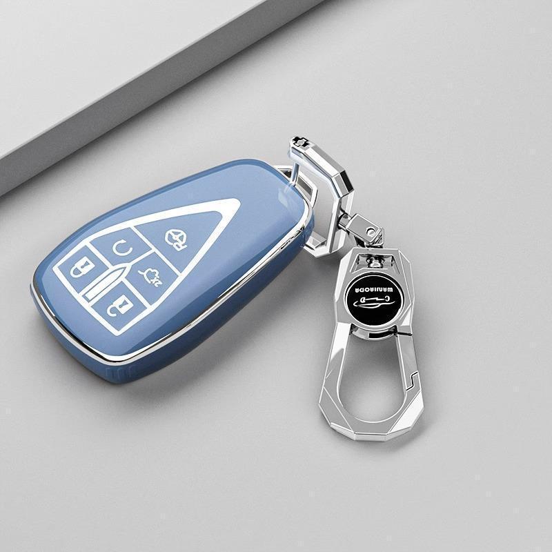 Changan Five-Button Key Case for Oshan Z6, New Energy X5 Plus, and X7 - Unik Buckle Design for CS75