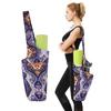 Grenzüberschreitender Canvas Yoga-Matten-Rucksack mit Aufdruck