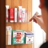 Punch-Free Wall-Mount Cosmetic Mirror Cabinet & Medicine Storage Box