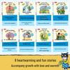Lelequ Oak Forest Story: Early Learning Picture Books (8-Book Set)
