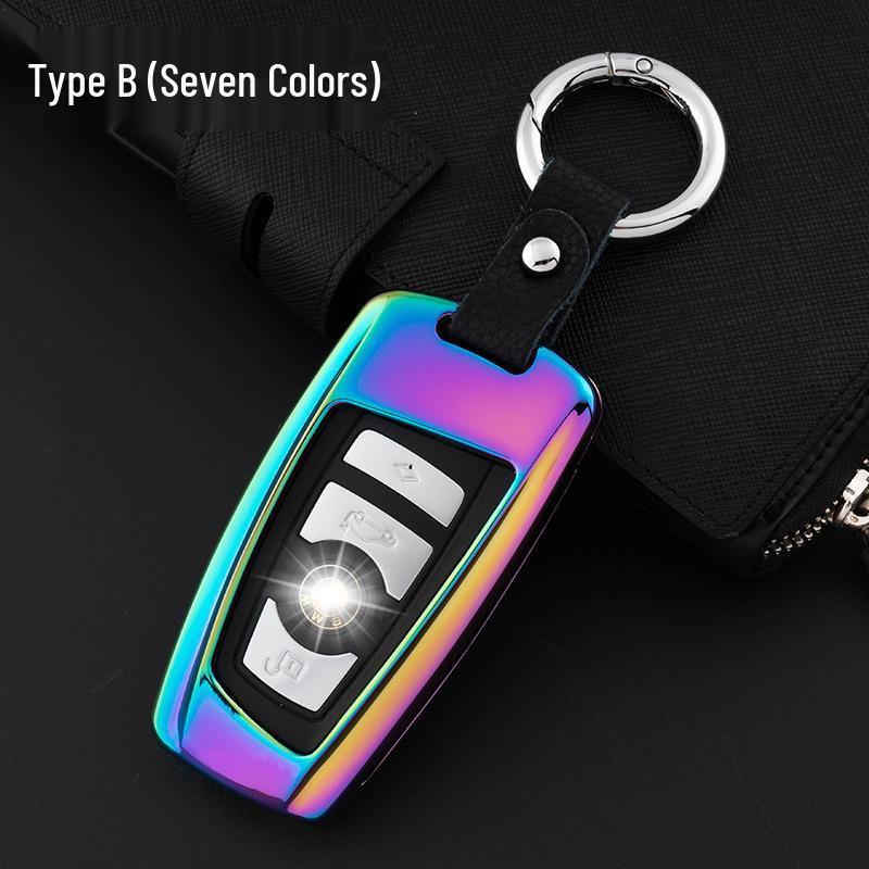Key Fob Cover for BMW 5 Series 525li, 2 Series, 3 Series 320li, 7 Series, X3 X4 - Compatible with Modifications