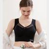 Nahtloser Rücken Übergröße Verbreiterte Seitenwand Brustkontrolle Unterwäsche für Frauen Stoßfest Push-up Push-up Ohne Bügel Sport-BH