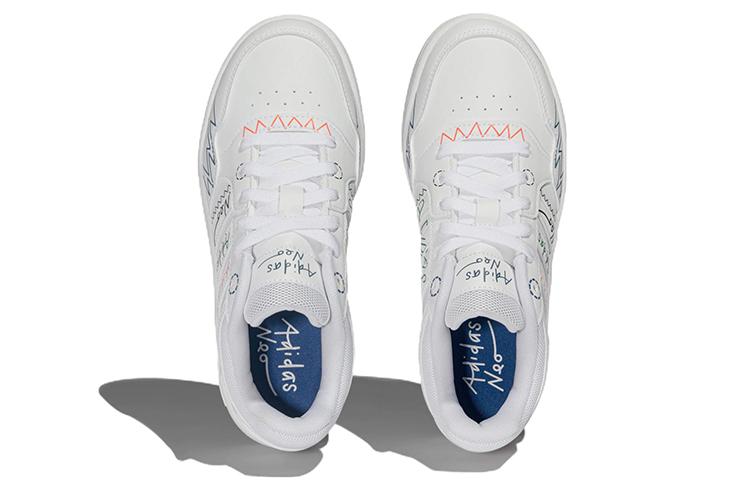 adidas Hoops 3.0 Shoes 'White Muti Color' Women's HP3164