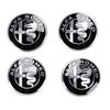 4pcs Car Cap LOGO Center Cap Alfa Romeo Giulia Stelvio Tonale Emblem Hubcap Decoration Modification Accessories