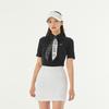 FAIRLIAR GOLF Ball Pocket H-Line High-Waisted Skirt (White)