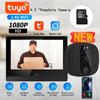 4.3 inch Smart Infrared Video Intercom Door Cameras Household Digital WiFi Video Door Ring Peephole Visual Intercom Doorbell