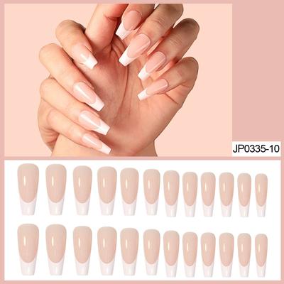 Jelly Gum Powder Skin Color French Nail Art French Nail Fake Nail Ballet Nail Wearing Nail Box Pack