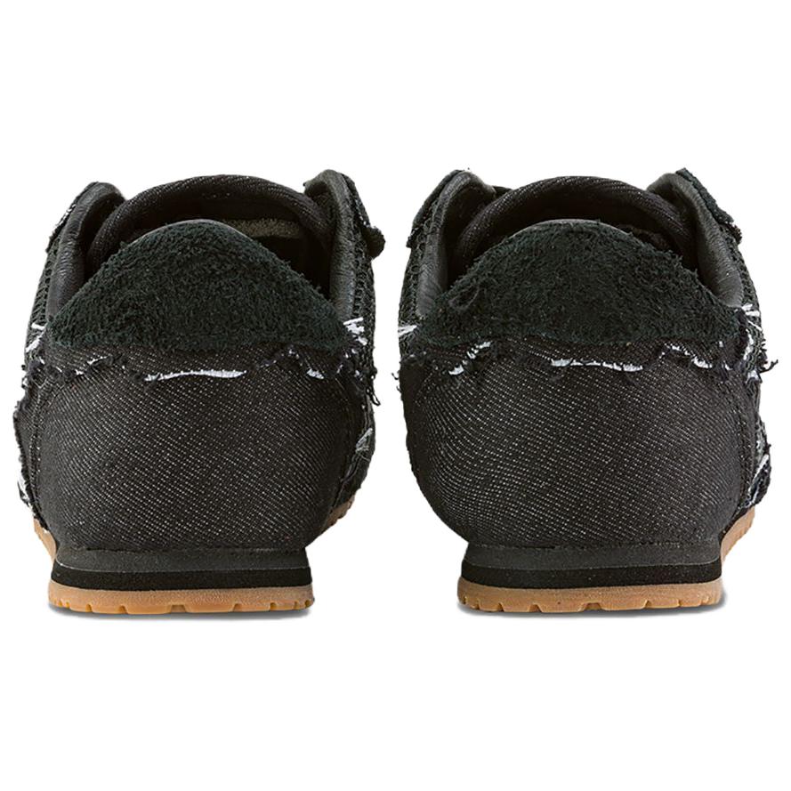 Vans Super Lowpro Frayed Comfortable Soft Thin Sole Low Top Skate Shoes Unisex Sneakers Black VN000EFQCJK