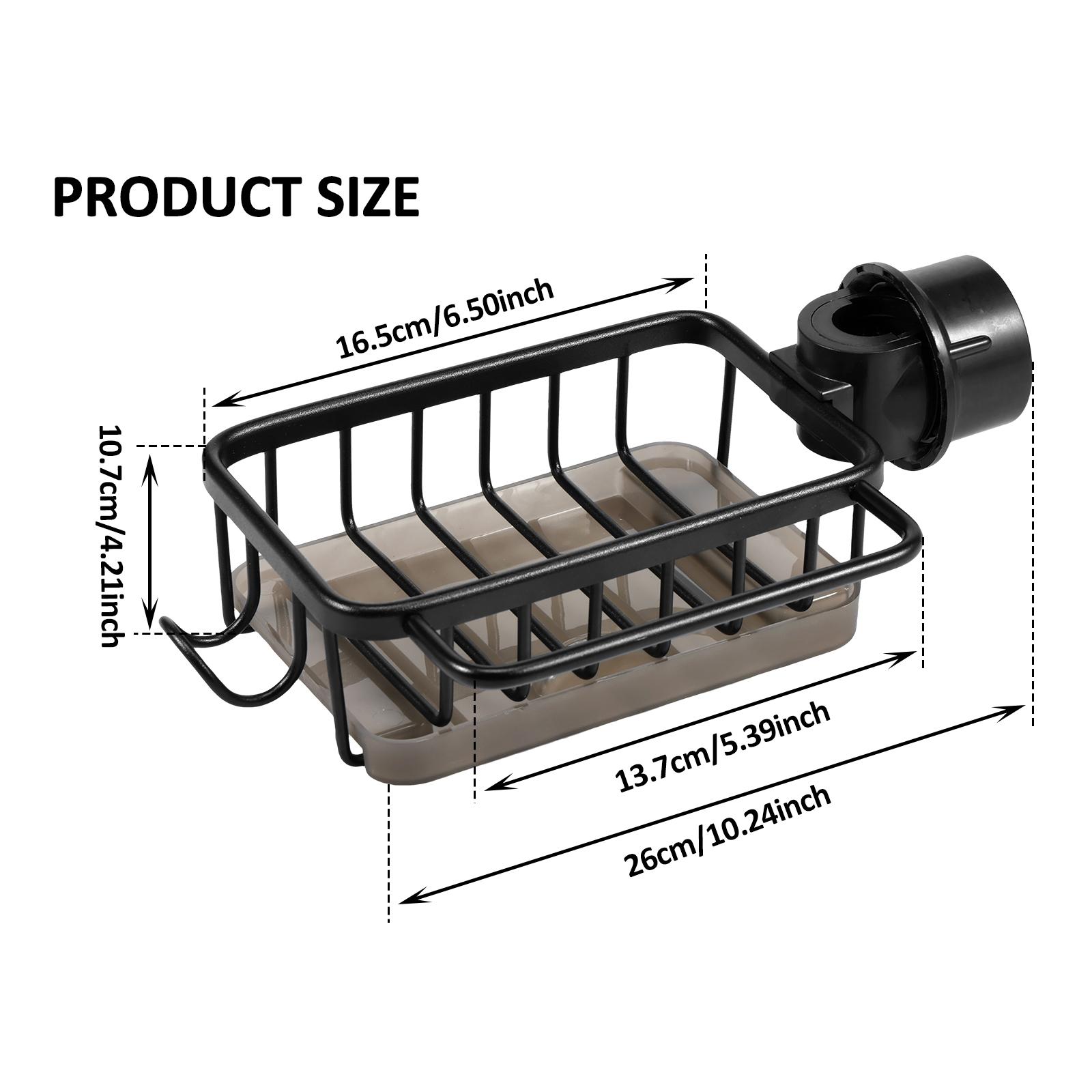 

Сливная полка для кухонной раковины, нержавеющая алюминиевая губка, держатель для полотенец, кран, многофункциональный органайзер для ванной комнаты, НОВЫЙ