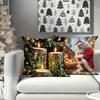 Kissenbezug Polyester Kissenbezug Sofa Dekokissenbezug Nordisch Schlicht Modern Weihnachten Feiertag
