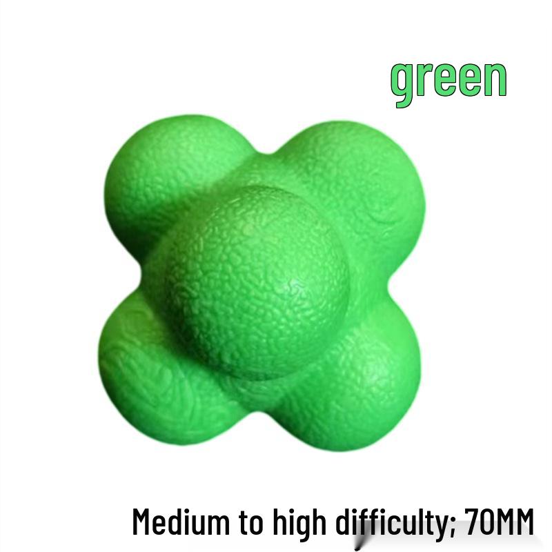 Hexagonal Sensory Reaction Ball for Children's Training and Speed Development