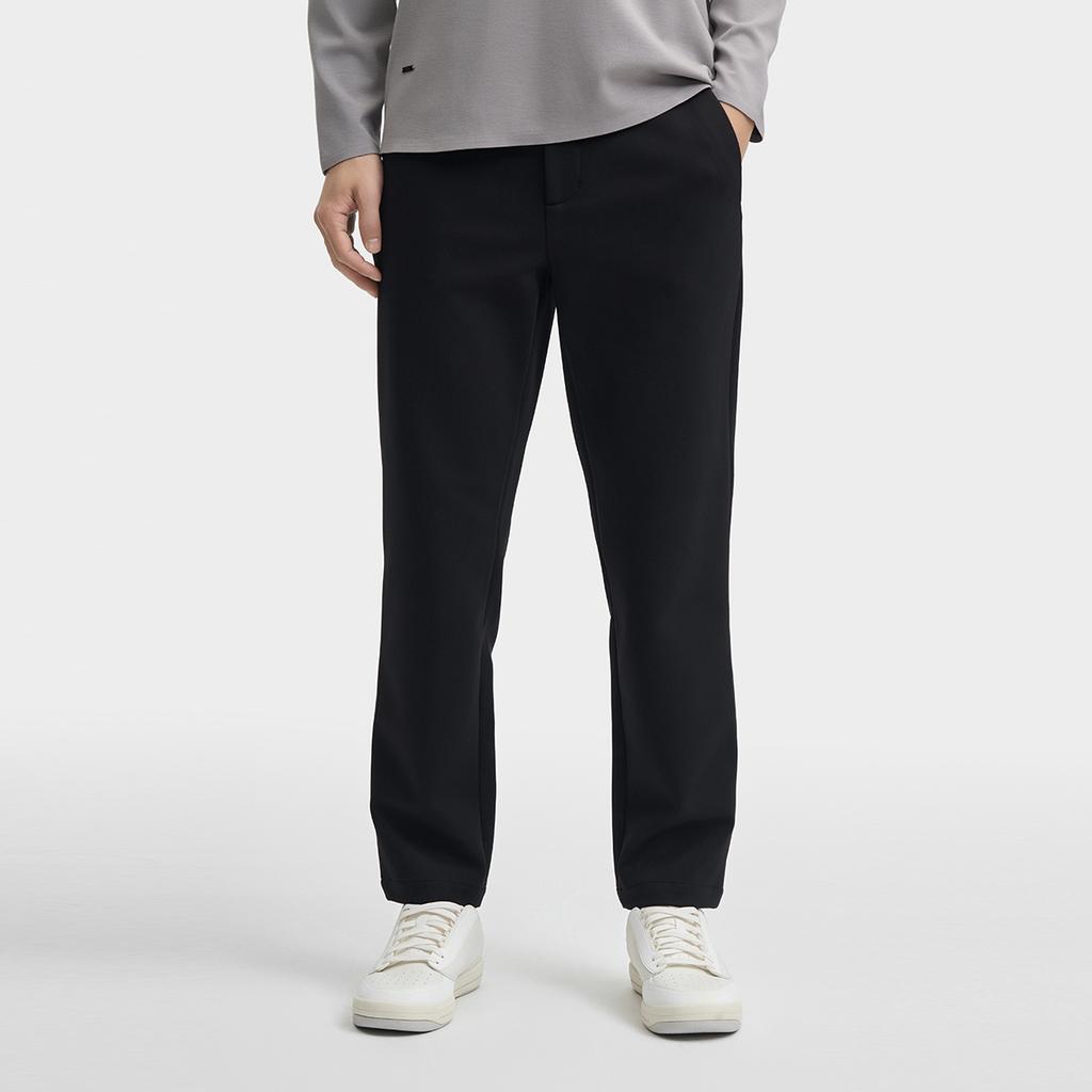 New FILA Casual Pants Men's Jet Black F11M442605FBK