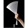Hey, Gulong Cave, Phoenix Feather Metal Folding Fan, All-steel Seven-inch Nine-inch Antique Self-defense, Tai Chi Kung Fu Play, Male Gift