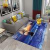 3D Oil Painting Sailboat Carpet Abstract Art Rugs for Living Room Bedroom Decor Mats Bathroom Kitchen Entrance Non-Slip Carpet