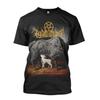 T-shirt in Cotone Grafica Band Art Is Murder Unisex Manica Corta Estiva Marca di Moda Tee Lusso Casual Vintage Retro