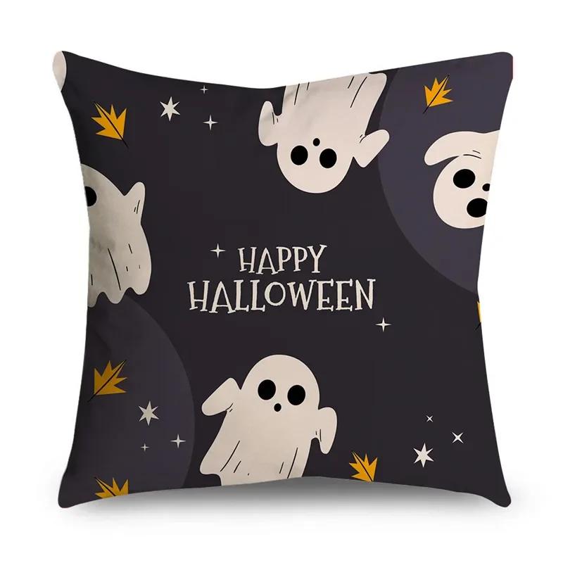 Halloween Easter Print Pattern Cushion Cover Home Living Room Sofa Decoration   Pillow