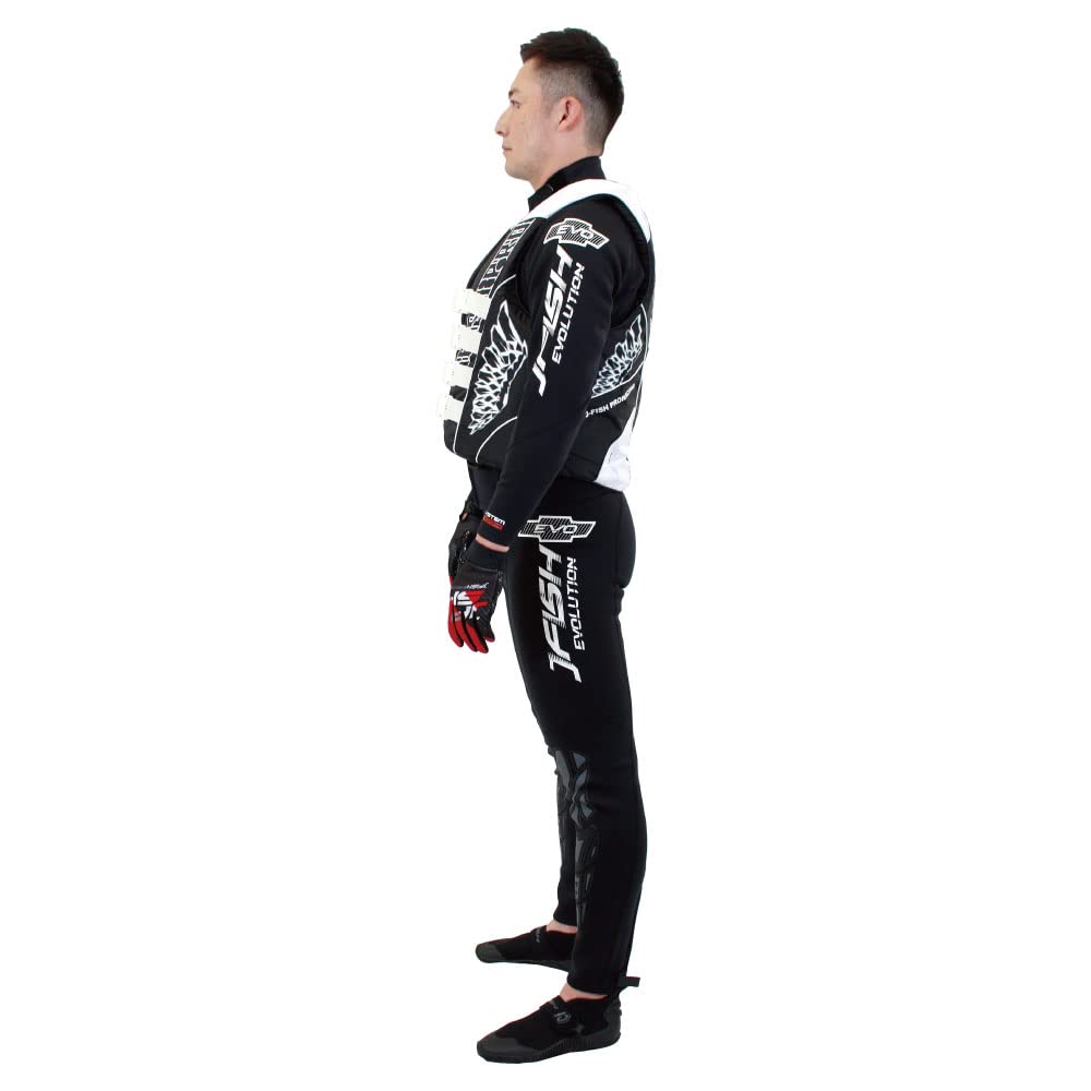 PRO Life J-Fish Vest, Black/Black, XL, JLV-42216