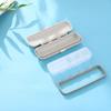 Medicine Case Small Portable 7 Compartments Container Travel Medicine Box for Pocket Daily Use Beige