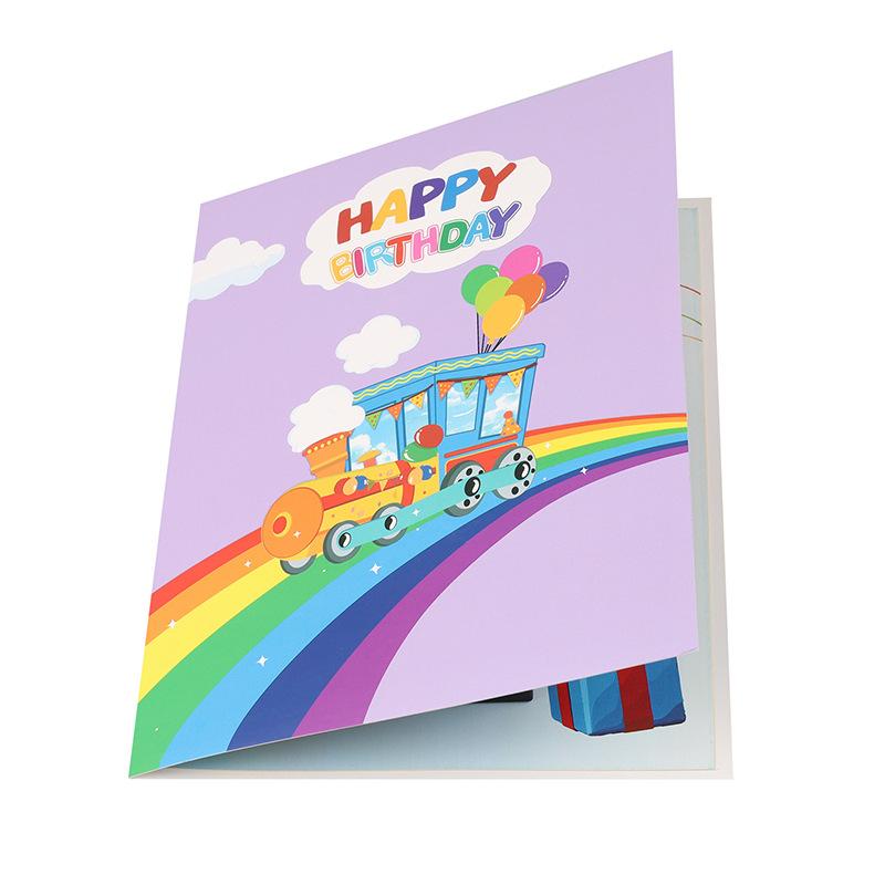 Happy Birthday Card for Girl Kids Wife 3D Pop-Up Funny Happy Cards Party Wedding Invitations Greeting Cards