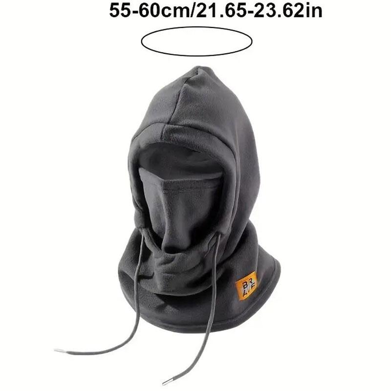 Winter Cycling Face Mask Neck Warmer Full Face Windproof Thermal Hat Motorcycle Scooter Cold Protection Headwear