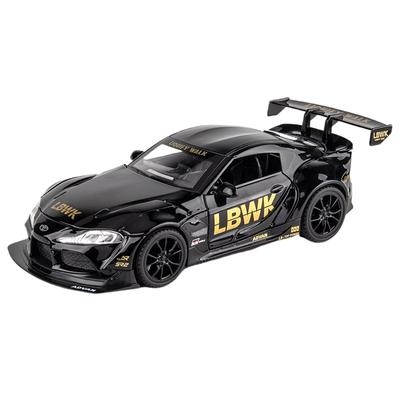 1/22 Toyta LBWK Model High Simulation Diecasts Toy with Sound and Light Pull Back Vehicles Decoration Toys for Kids Gift
