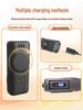 High-Power Magnetic Dual-Microphone Wireless Lavalier Speaker for Teachers and Outdoor Public Address