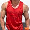 Men Round Neck Sleeveless Fitness Vest Quick‑Dry Gym Tank Top