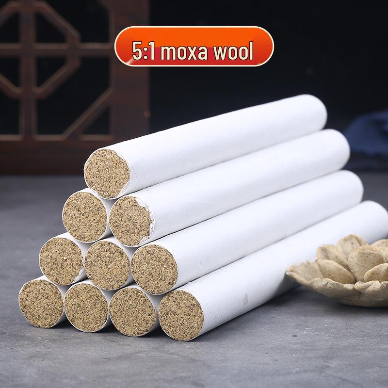 Three-Year Aged Rolled Moxa Sticks: Moxa Rolls & Mugwort Sticks for Moxibustion