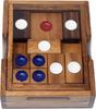 Small Sliding Puzzle, Wooden Game, Educational, Brain Training, Boxed Girl, Made In Thailand [Product]