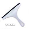 Household Cleaning Bathroom Mirror Cleaner Wiper Scrape With Silicone Blade Holder Hook Car Glass Shower Squeegee Window Glass