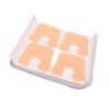 12 Sheets Felt Forefoot Cushion Self Adhesive U Shape Prevent Callus Reduce Pain Felt Insert Pads