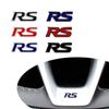 Auto Decor 3D Small Metal RS Emblem Steering Wheel Center Console Car Interior Sticker For  Captiva Lacetti Aveo Cruze