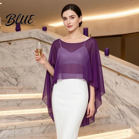 Versatile Layering Piece for Summer Women's Shawls And Wraps Evening Dress Chiffon Shawl Soft Elegant Shawl Women Bridal Scarf Sheer Wrap