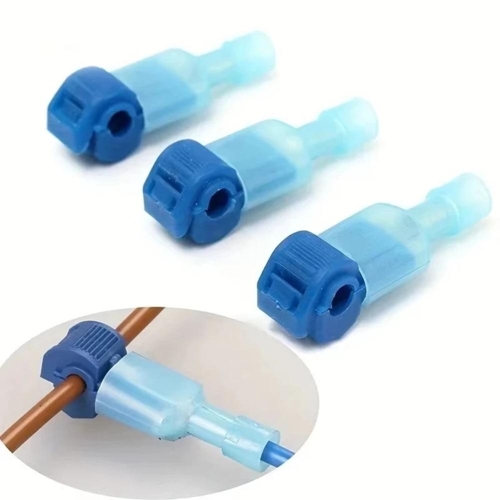 20 Pairs Of Quick Cable Connectors With Snap Lock Connection Terminals For Crimping And Non Stripping Quick Connection Terminals