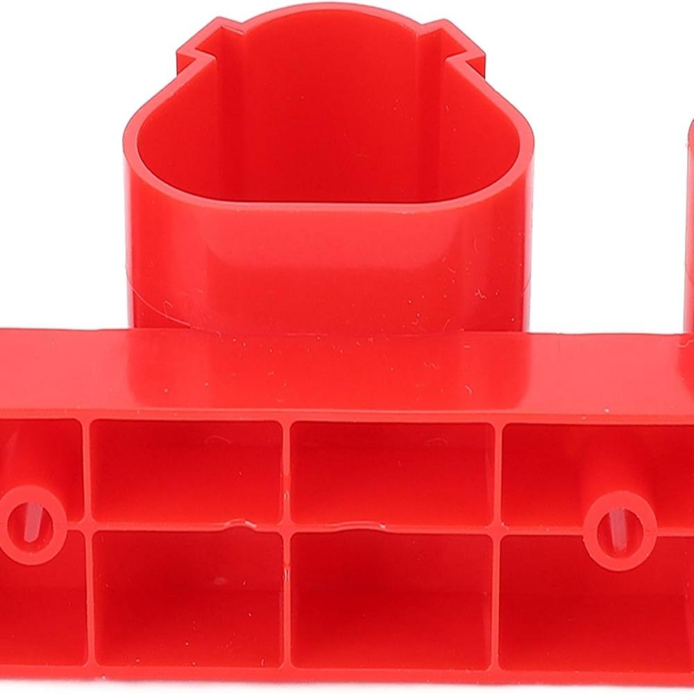 2pcs Storage Rack Design Wall Mount Battery Rack 12V Compatible Tool Storage Rack  For Milwaukee M12
