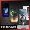AOT Anime HD Printed Phone Case For Samsung S25,S24,S21,S22,S23,S20,Ultra,S26,Plus,Fe,Note,5G Black Cover