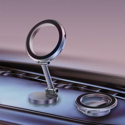 Universal Magnetic Car Phone Holder Mount Foldable Strong Phone Mount For Car For IPhone 15 14 13 Pro Max Holder
