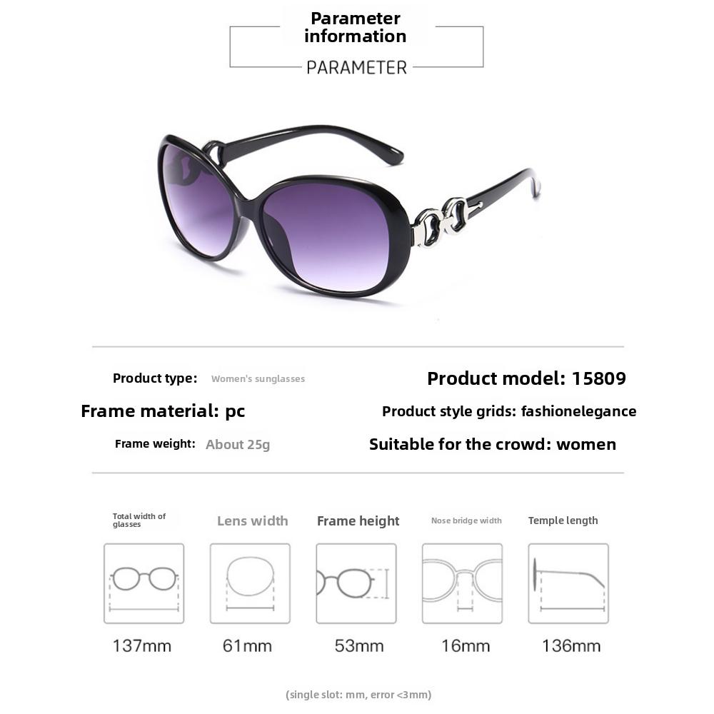 2025 nowe okulary przeciwsłoneczne damskie ochrona UV trend duża ramka okulary przeciwsłoneczne moda europejska i amerykańska okulary przeciwsłoneczne do jazdy