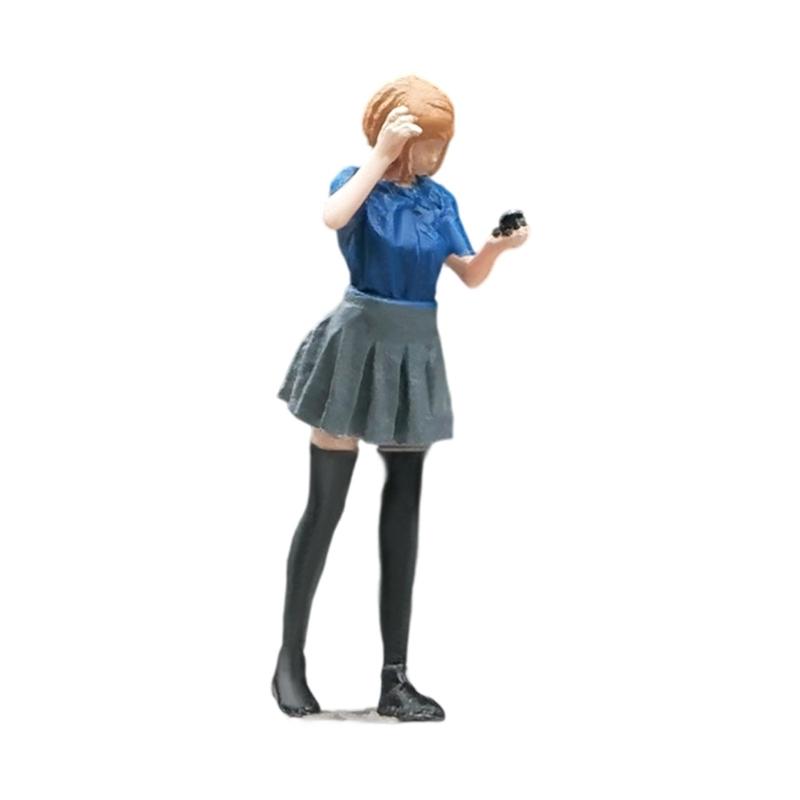 Detailed Miniature Resins Collectibles 1/64 Scale Handcrafted Figures Perfect For Model Train Layouts And Dioramas