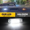 2pcs 12V Error Free LED License Plate Light for Volvo XC70 II 2008-up XC70 2007-up S40 2004-2012 V50 2004-2012 S60 II 2011-up