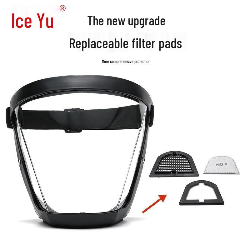 Bingyu Full Face Anti-Splash Safety Face Shield