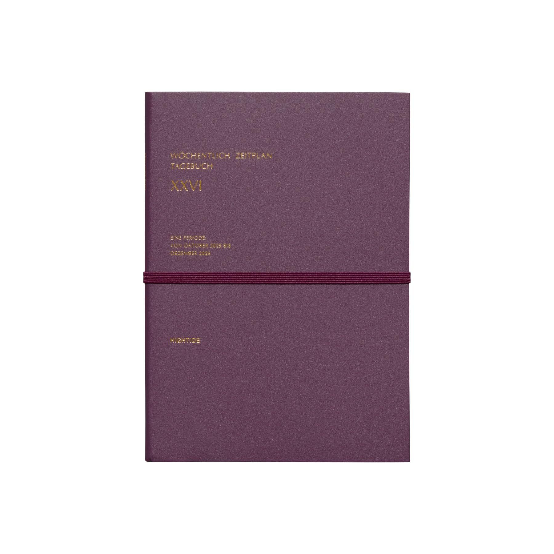 

Планировщик приливов Werther Purple B6 Блок Начиная с октября 2025 [Высокий 2026] / / фиолетовый