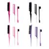 3pcs Versatile Hair Styling Tools Teasing Hair Brush Rat Tail Comb Set Hairdressing Braiding Kit