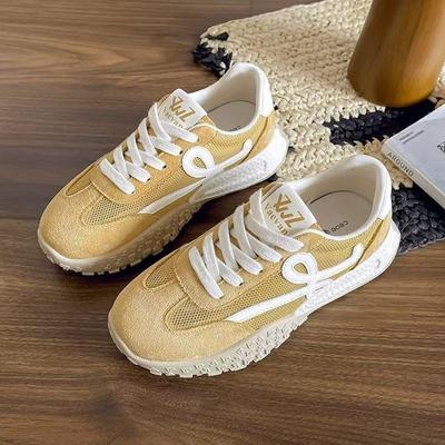 Platform Women's Autumn New Versatile Mesh Breathable Casual Sports Shoes Women